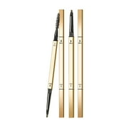 Yxeeychen Eyebrow Pencil Precision Eyebrow Pencil Natural Look Ended Brush Included Makeup Long-Lasting Eyebrow Pencil (Grey)